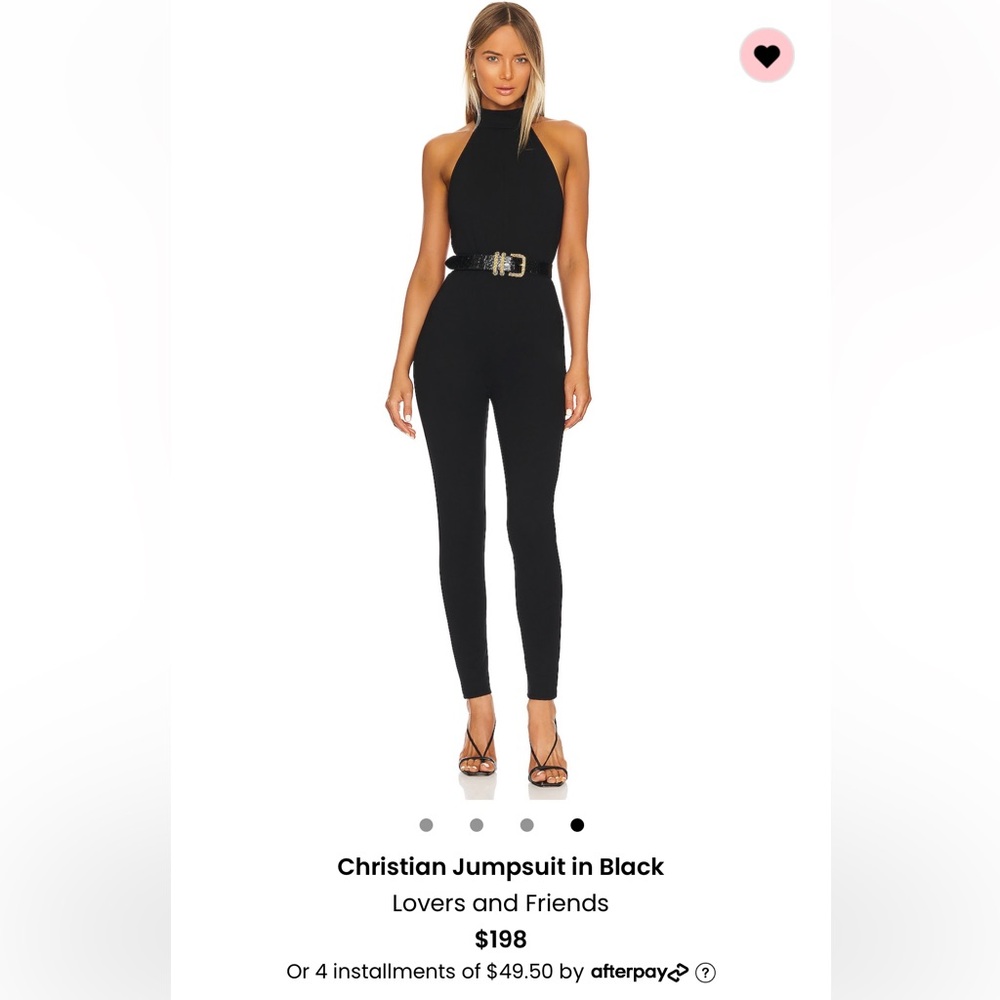 ￼Christian Jumpsuit in Black